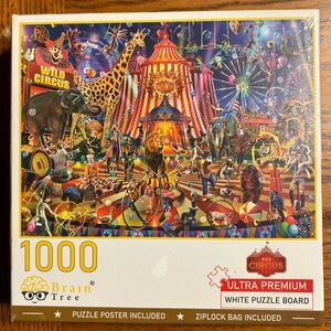 Wild Circus Puzzle 1000 pieces by Brain Tree